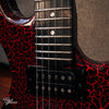 BC Rich x Stranger Things 'Eddie's Guitar' Warlock Red Crackle 2022
