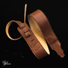 Franklin 2.5" Original Glove Leather Guitar Strap - Caramel / Honey