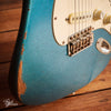 Fender Highway One Stratocaster Guitarwacky Blue Sparkle Relic 2006