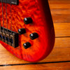 Spector Core 4 Fretless Quilt Cherry Burst 2011
