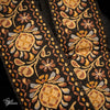 HipStrap Vintage Style Jacquard Embroidered Guitar Strap - Gold Haze
