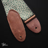 LM Products Tapestry Guitar Strap - Green
