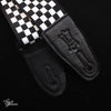 Levy's Graphic Wave Polyester Guitar Strap - Checkerboard