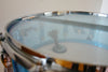 Used Ludwig Vistalite Blue Snare Drum 14x5" 1978