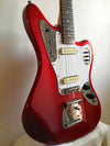 Used Fender Modded Jaguar '66 Reissue Candy Apple Red