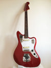 Used Fender Modded Jaguar '66 Reissue Candy Apple Red