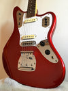 Used Fender Modded Jaguar '66 Reissue Candy Apple Red