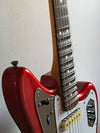 Used Fender Modded Jaguar '66 Reissue Candy Apple Red
