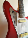 Used Fender Modded Jaguar '66 Reissue Candy Apple Red