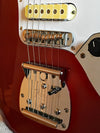 Used Fender Modded Jaguar '66 Reissue Candy Apple Red
