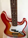 Used Fender Aerodyne Jazz Bass Fireglo