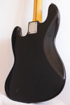 Used Squier MIJ Jazz Bass Silver Series Black 1991/2