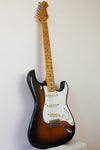 Used Squier Stratocaster MIJ 1984 JV Serial 2 Tone Sunburst