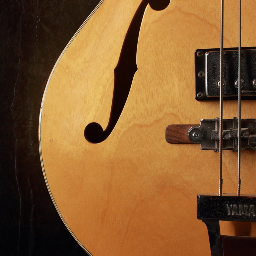 Yamaha SA-75 Semi-Acoustic Bass Natural 1973