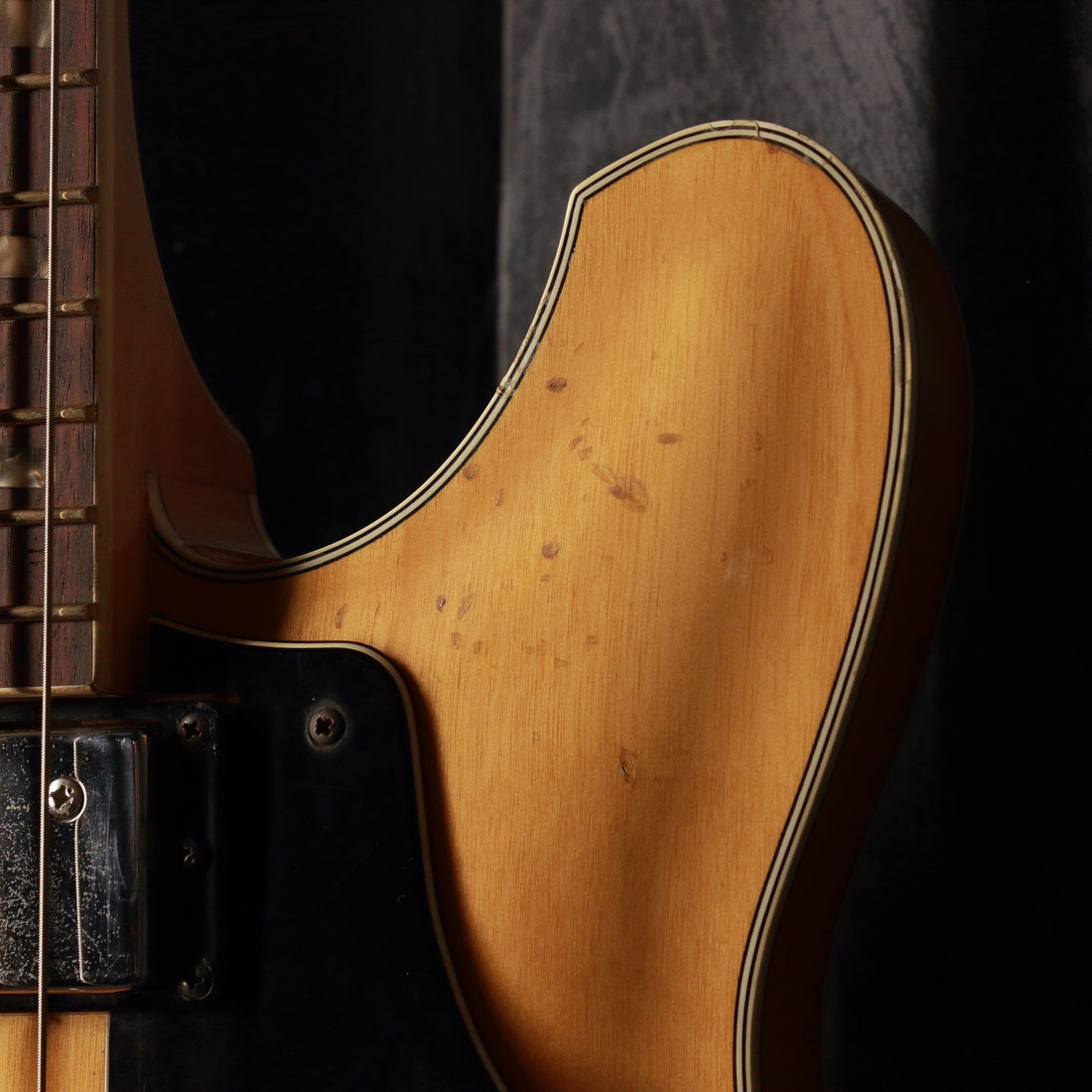 Yamaha SA-75 Semi-Acoustic Bass Natural 1973