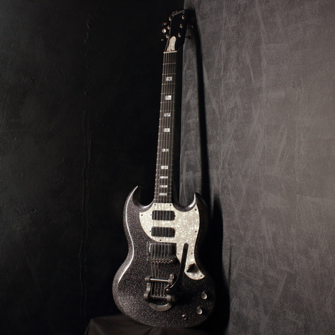 Gibson SG Deluxe Charcoal Glass Glitter 1999