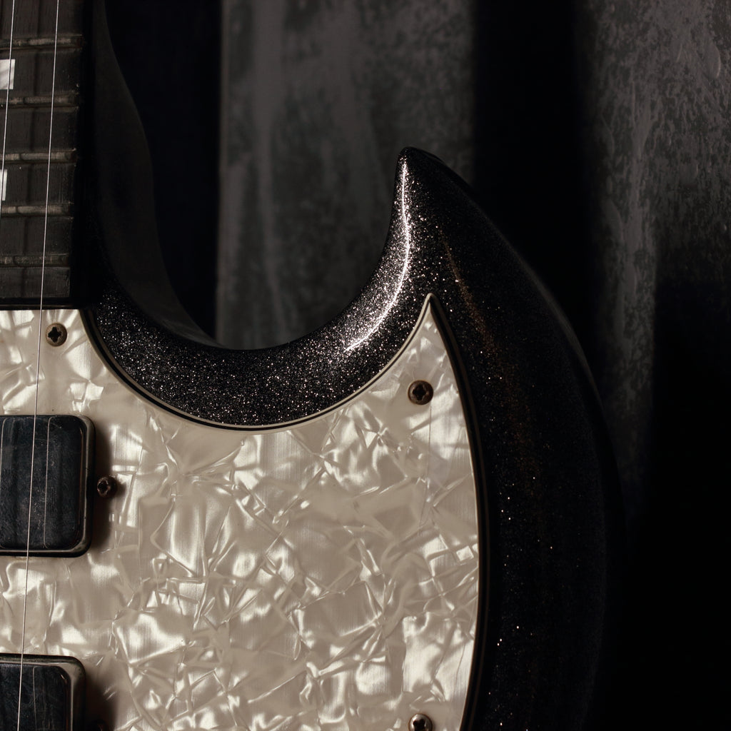 Gibson SG Deluxe Charcoal Glass Glitter 1999