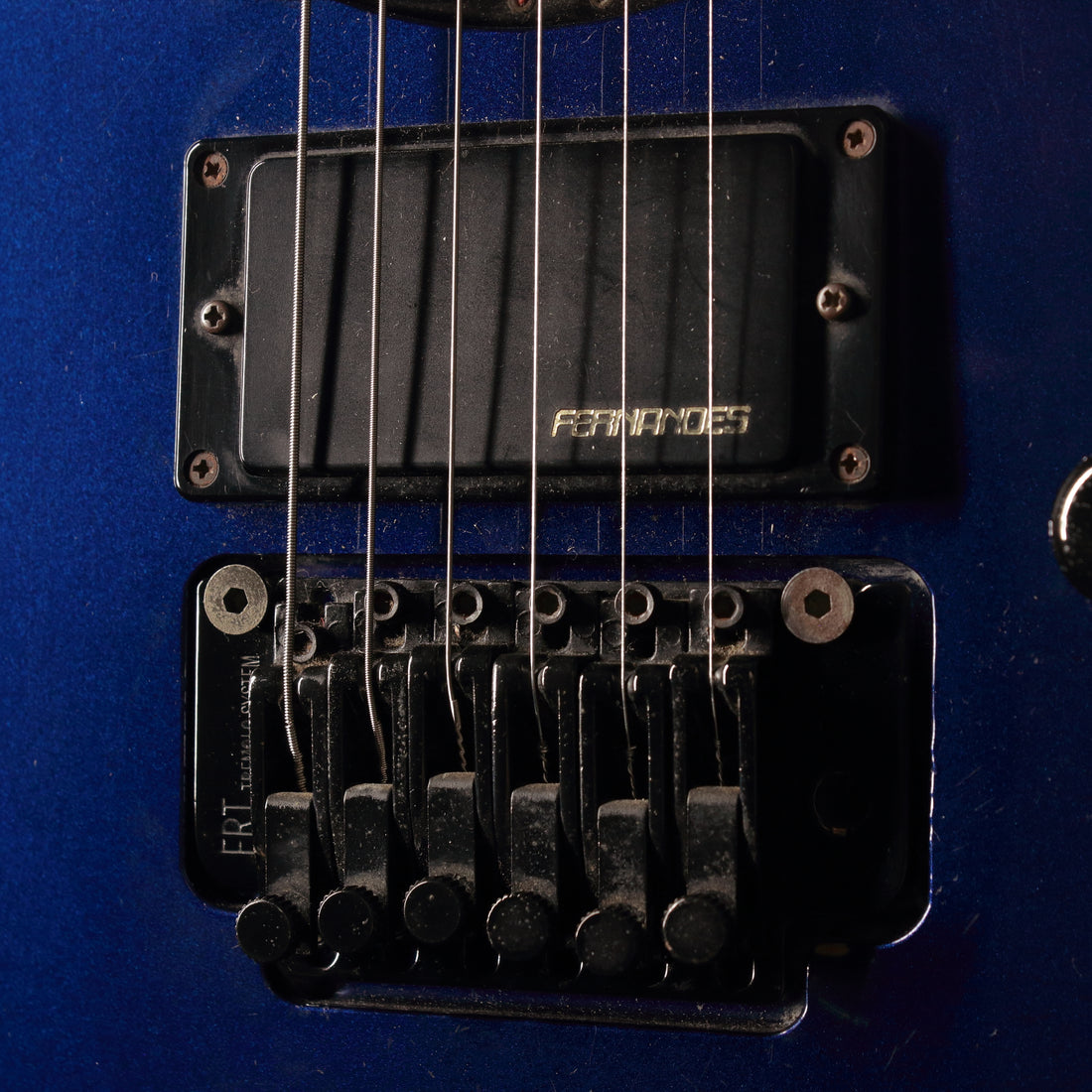 Fernandes FR-55 Revolver Metallic Blue 1991