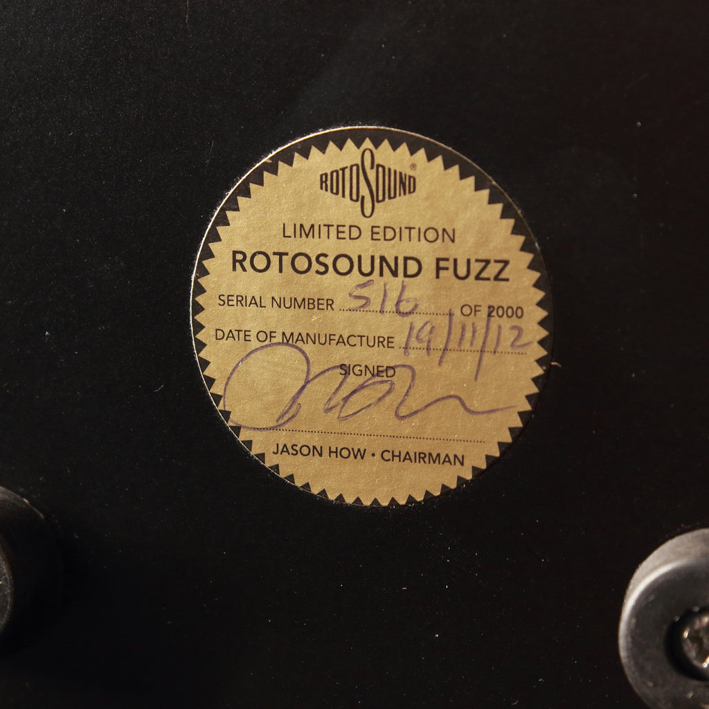 RotoSound RFB1 Fuzz Reissue Pedal