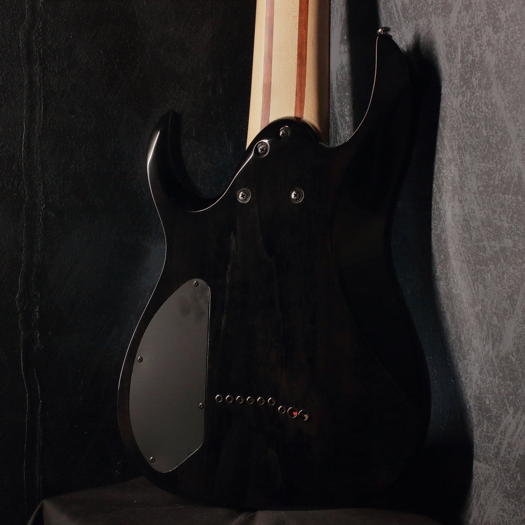 Ibanez RG9QM 9-String Black Ice 2015