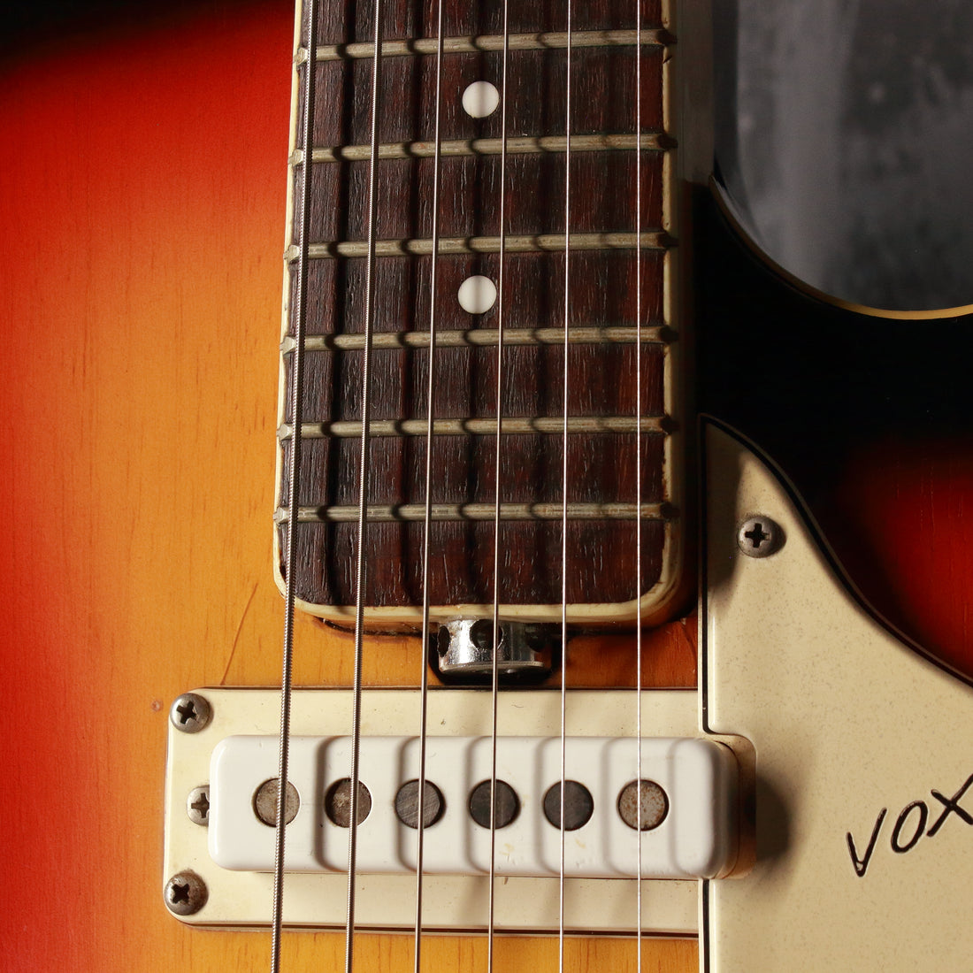 Vox Tornado Hollow Body Sunburst 1967