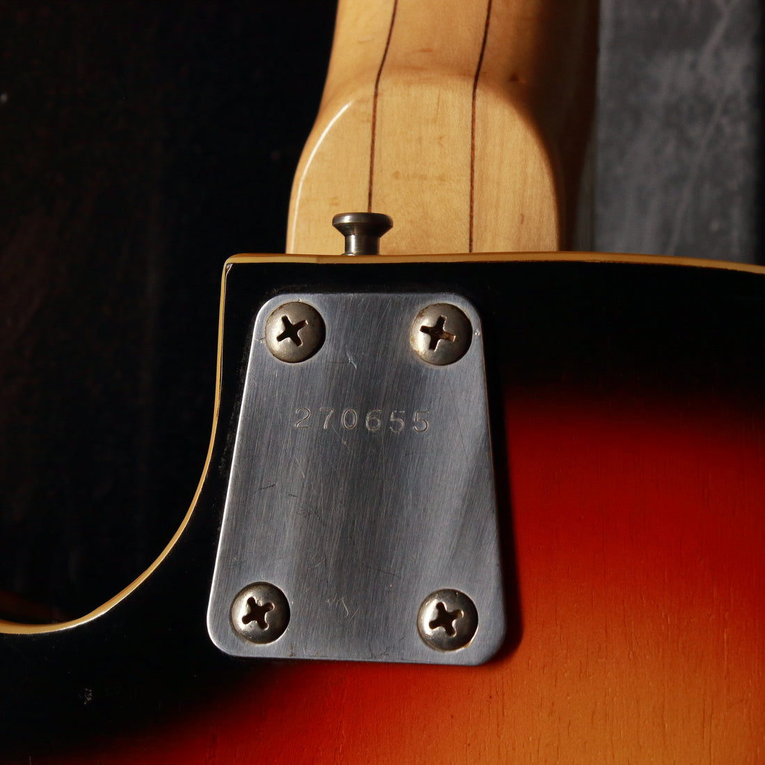 Vox Tornado Hollow Body Sunburst 1967