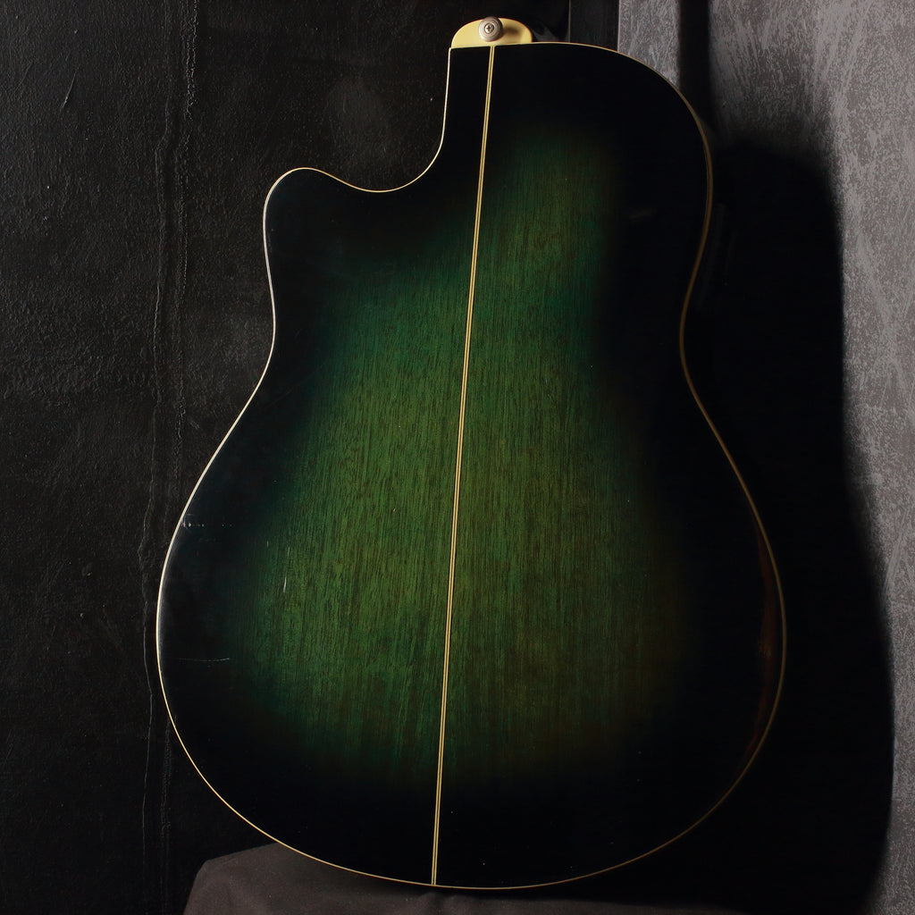 Rumbler by Morris MR-1 Thinline Green Burst Acoustic/Electric 1993