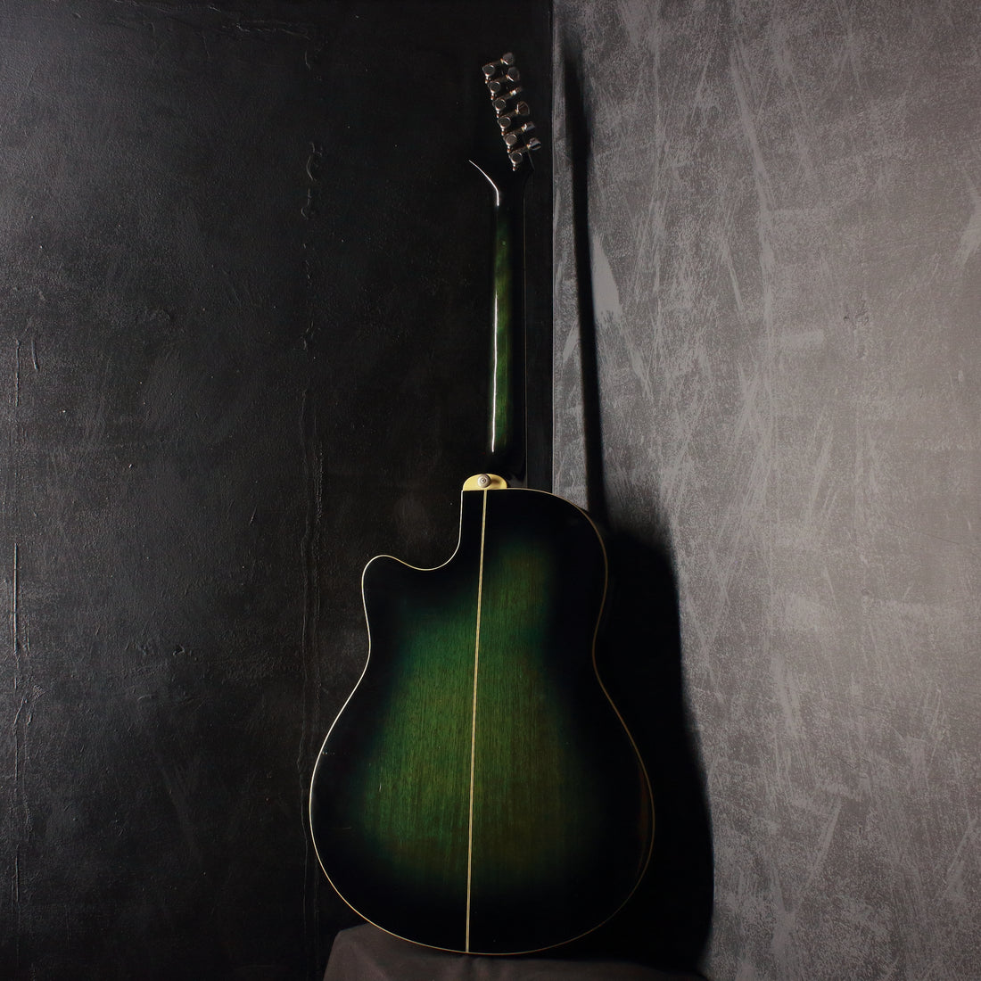 Rumbler by Morris MR-1 Thinline Green Burst Acoustic/Electric 1993