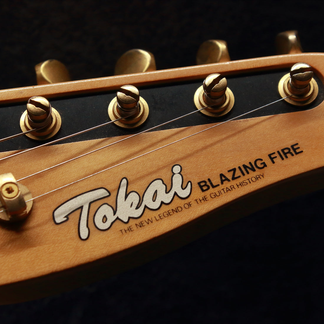 Tokai Blazing Fire Talbo A-100S Gold Metallic 1983