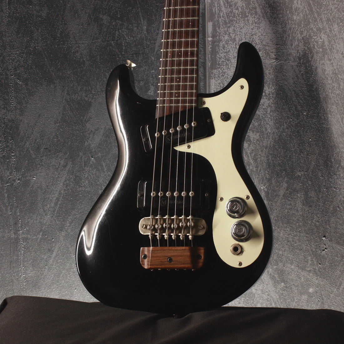 Mosrite Mini Octave Guitar Black 1995