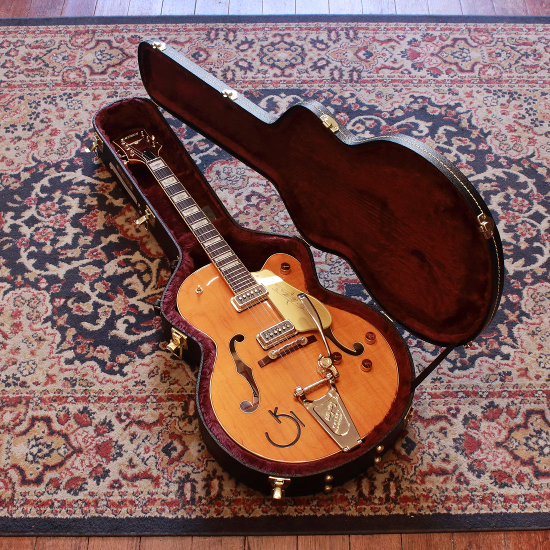 Gretsch G6120T-55 Vintage Select Chet Atkins Orange Stain 2021
