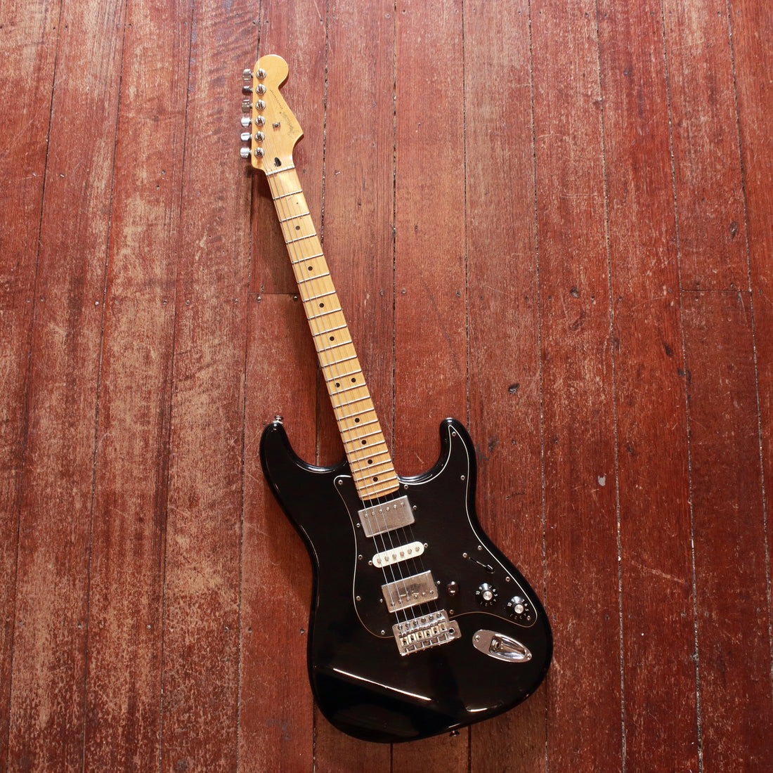 Fender Standard Stratocaster Modded Black 2010