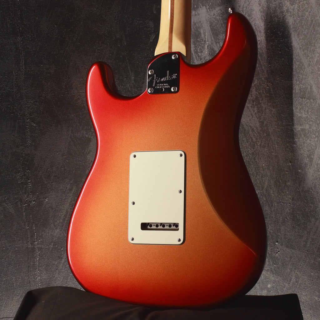 Fender American Deluxe Stratocaster HSS Sunset Metallic 2012