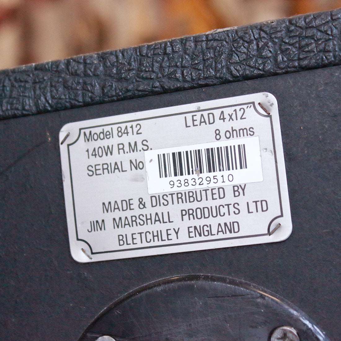 Marshall 8412 4x12" Guitar Speaker Cabinet