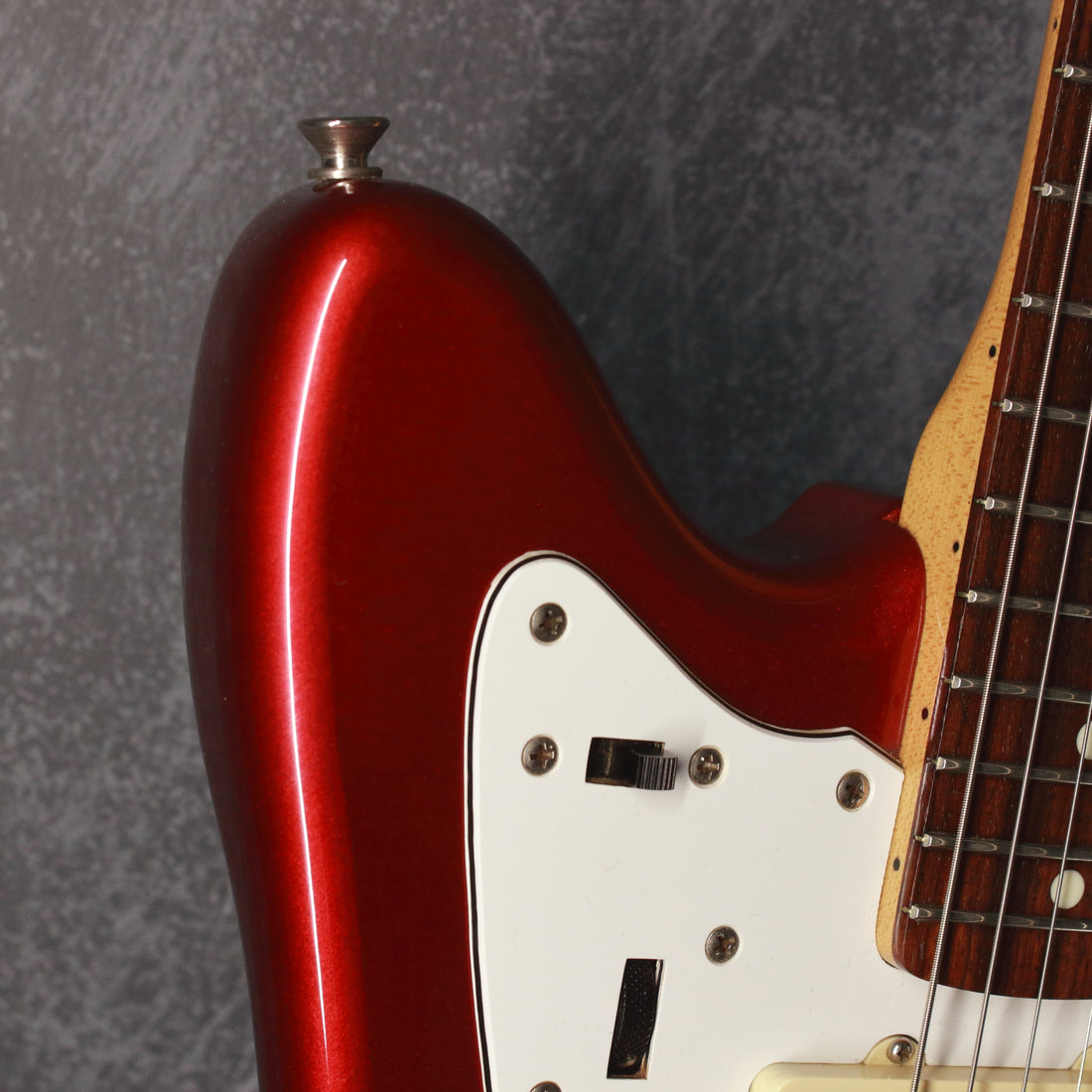 Fender Japan Jazzmaster JM66-70 Candy Apple Red 1987