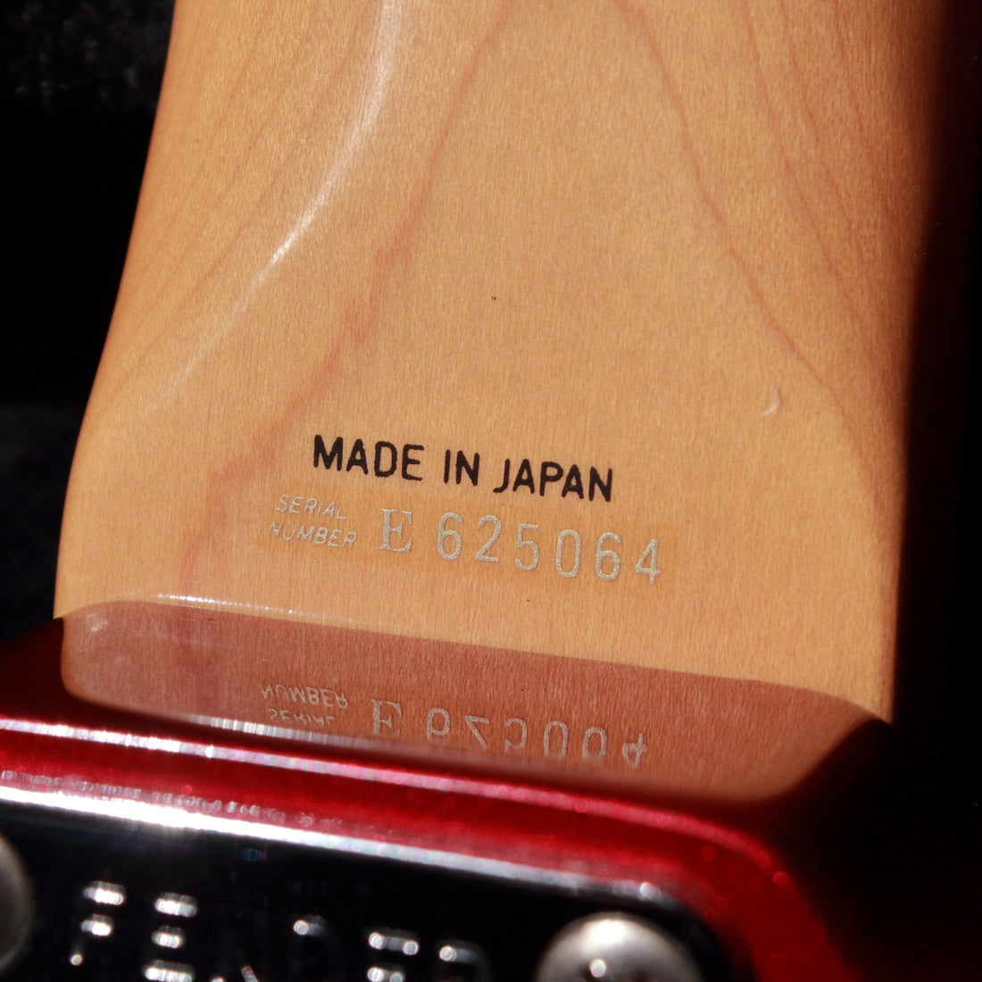 Fender Japan Jazzmaster JM66-70 Candy Apple Red 1987