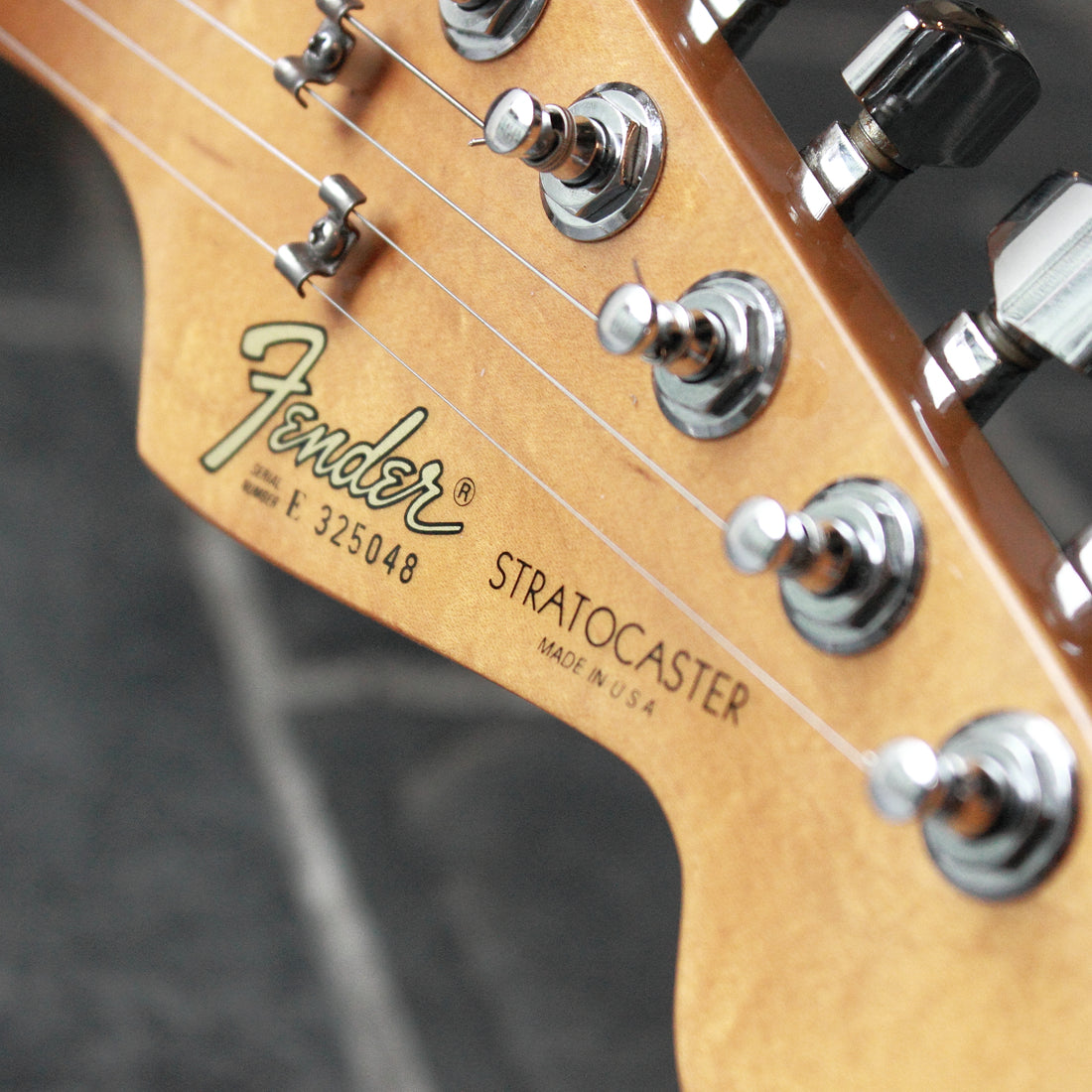 Fender Standard Stratocaster Black 1983