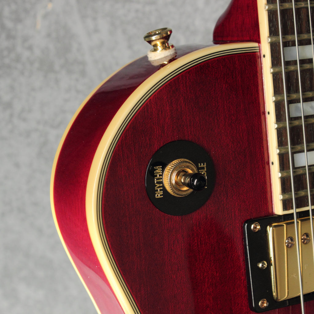 Epiphone Les Paul Custom Pro 100th Anniversary Wine Red 2016