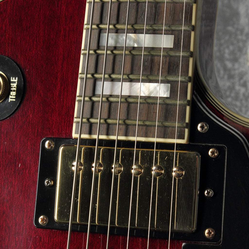 Epiphone Les Paul Custom Pro 100th Anniversary Wine Red 2016