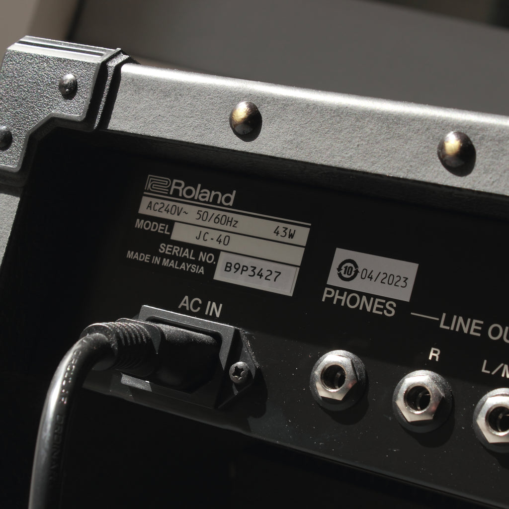 Roland JC-40 Jazz Chorus Guitar Combo Amp