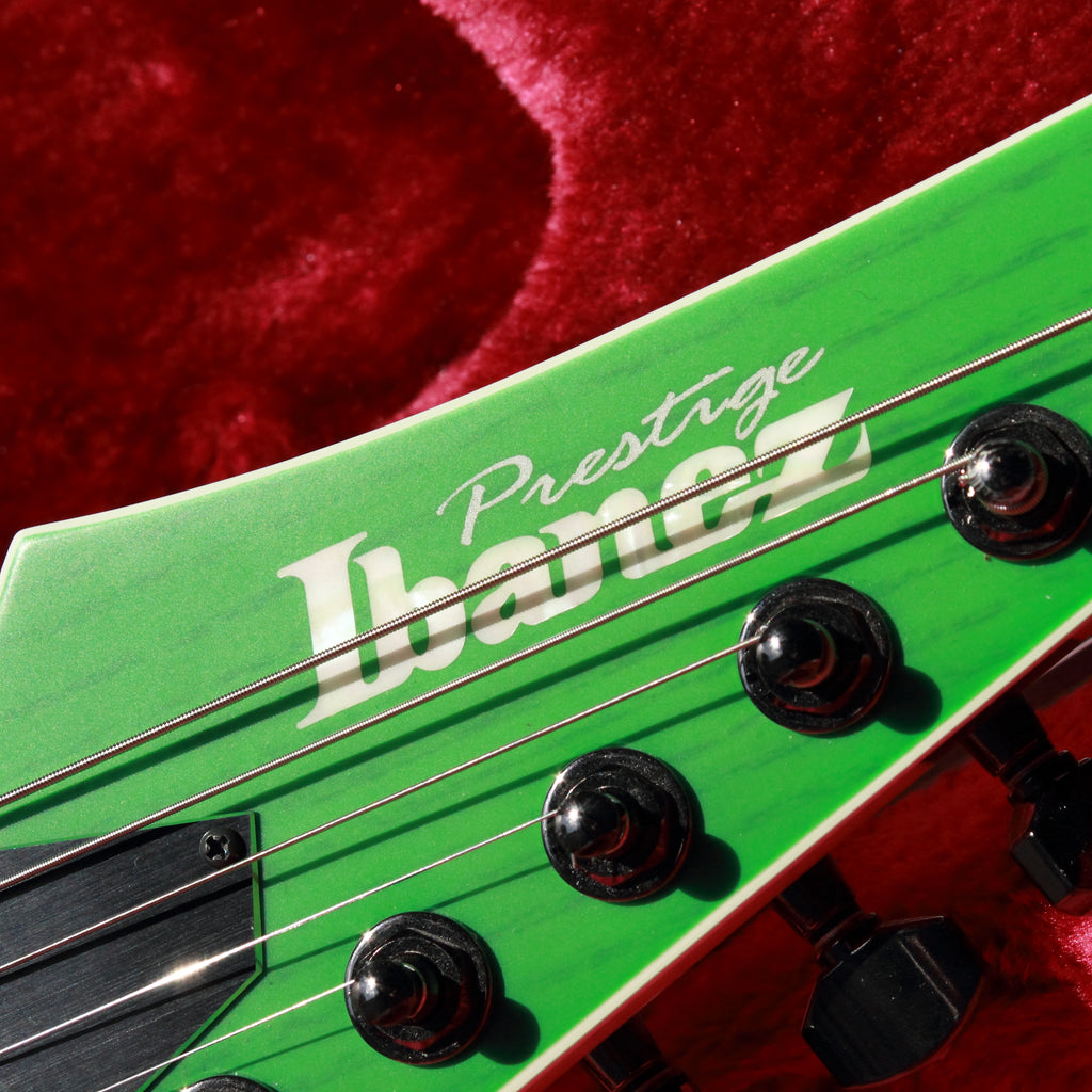 Ibanez Prestige RGR5220M Transparent Fluorescent Green 2019