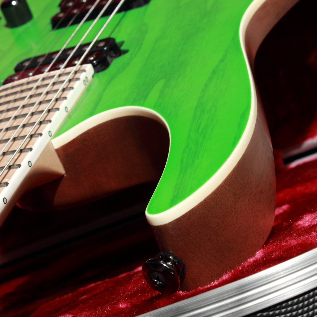 Ibanez Prestige RGR5220M Transparent Fluorescent Green 2019