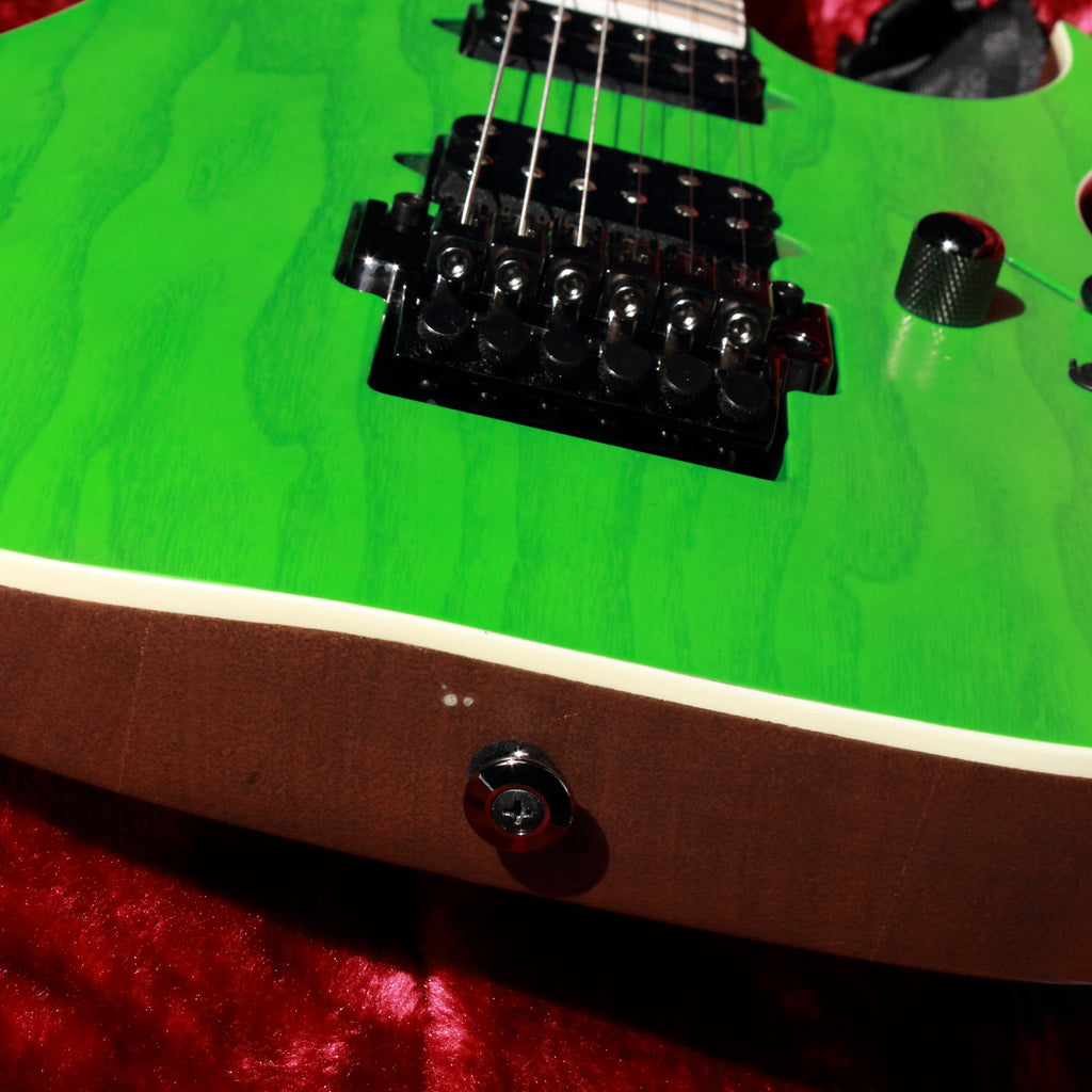 Ibanez Prestige RGR5220M Transparent Fluorescent Green 2019