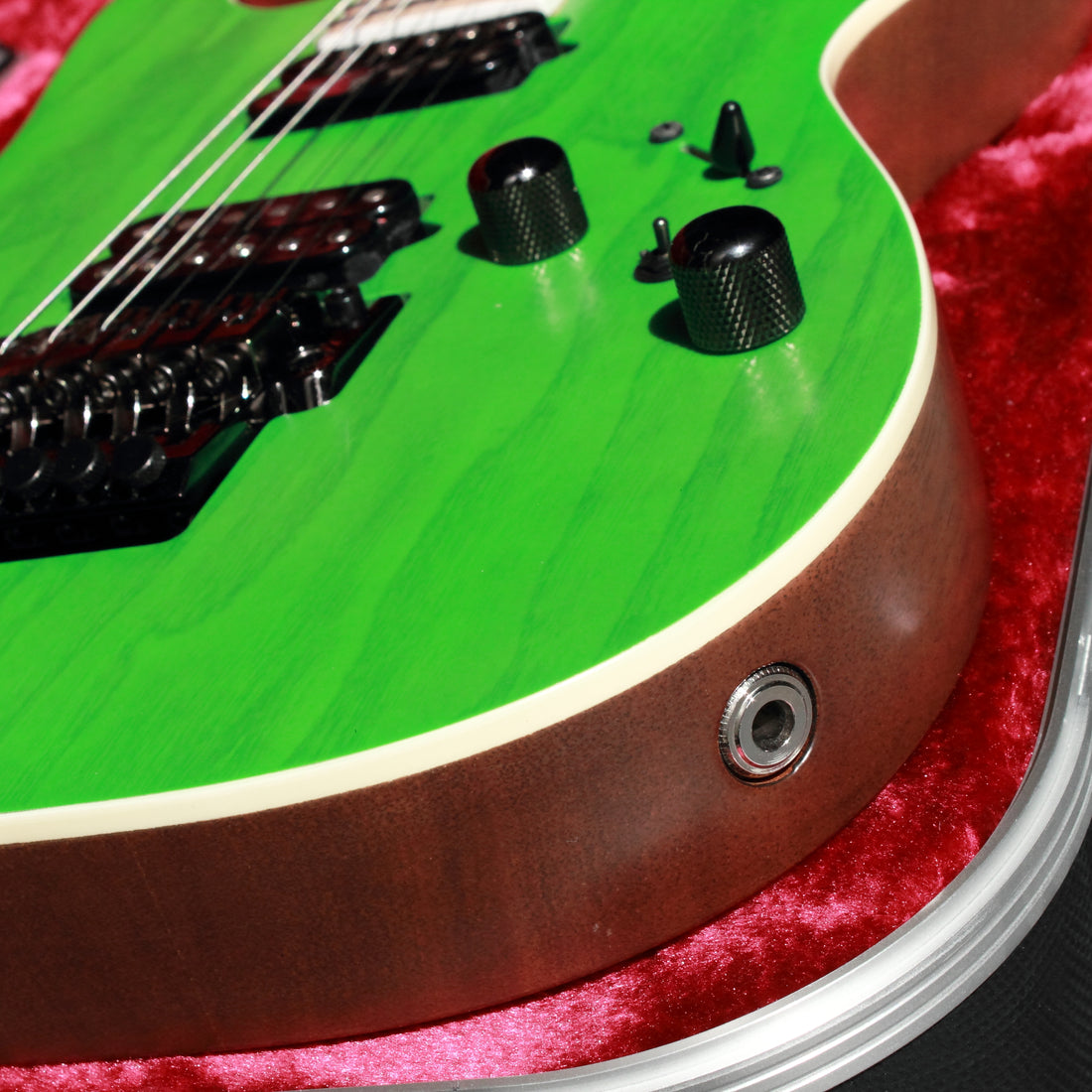 Ibanez Prestige RGR5220M Transparent Fluorescent Green 2019