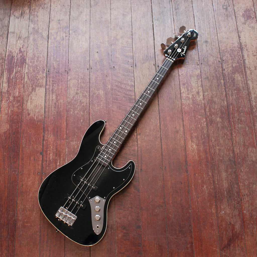 Fender Japan Aerodyne Jazz Bass Medium Scale AJB-M Black 2011