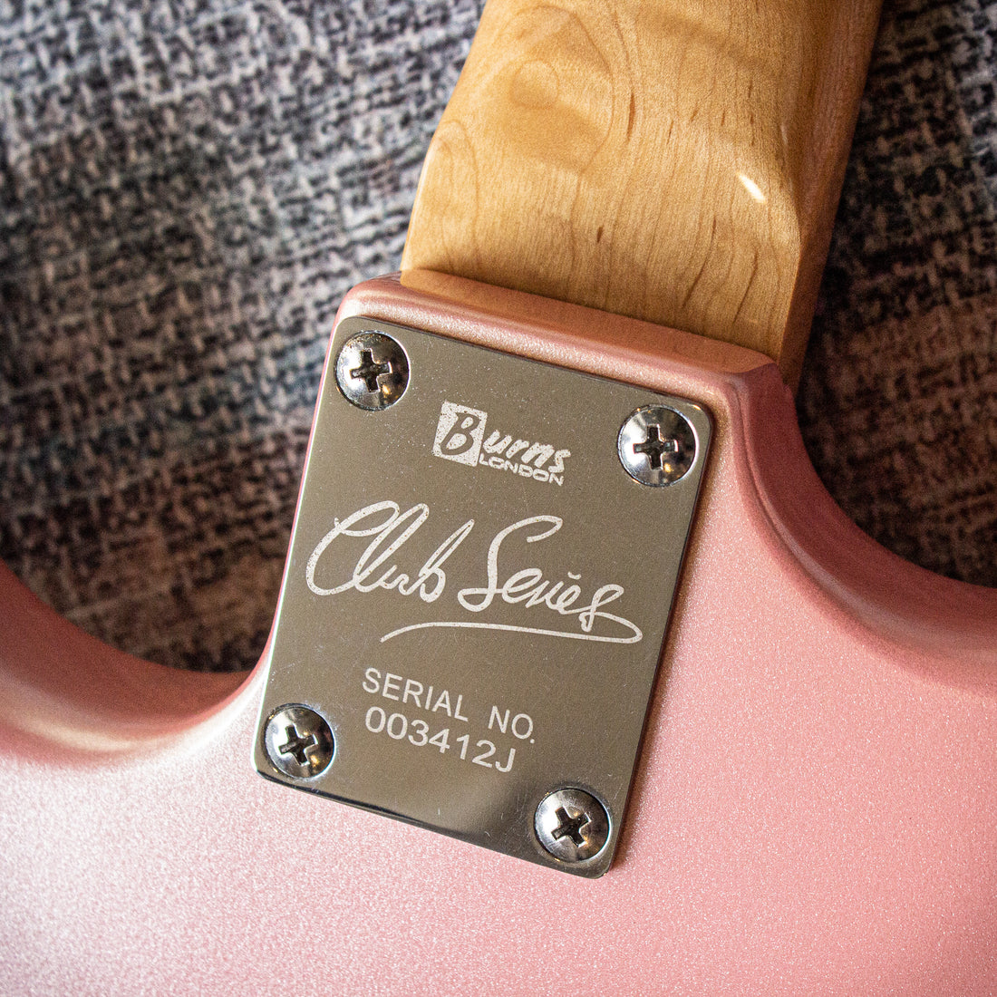 Burns Club Series Cobra DX Pearl Pink 2000