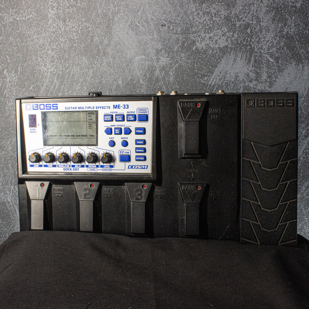 Boss ME-33 Guitar Multiple Effects Pedal