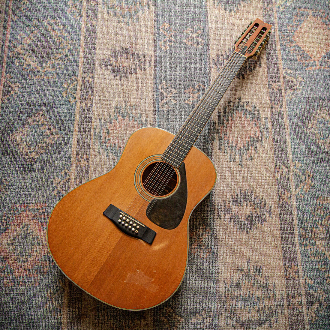 Yamaha FG-12-800 12-String Acoustic Natural 1974