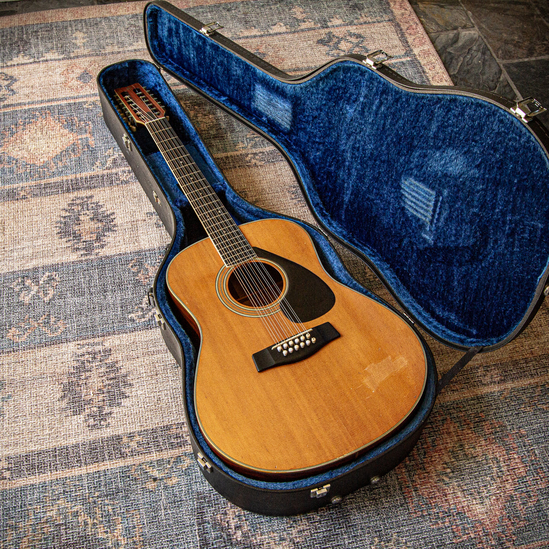 Yamaha FG-12-800 12-String Acoustic Natural 1974