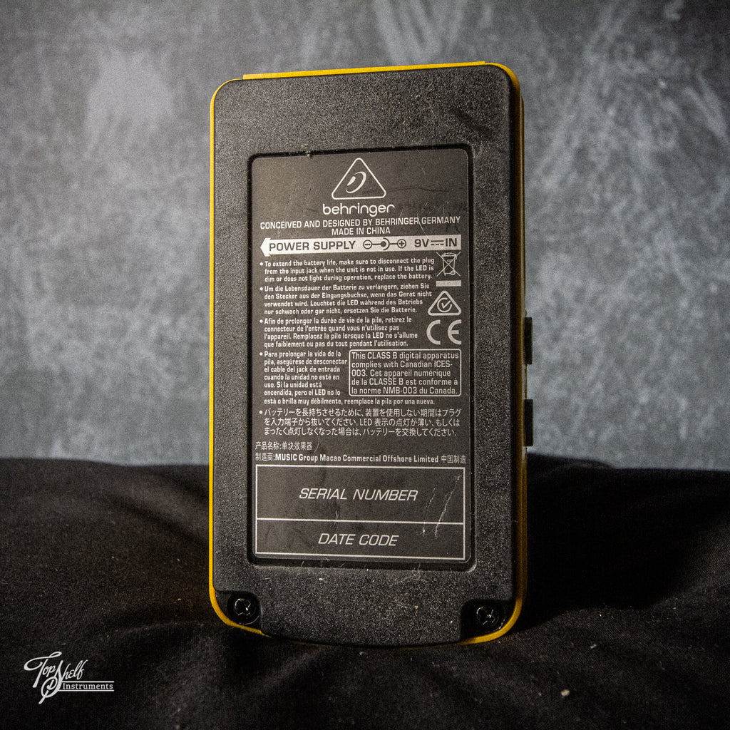 Behringer UC200 Ultra Chorus Pedal